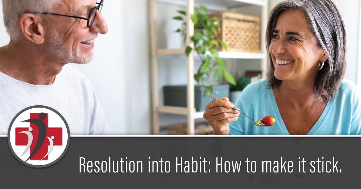 Resolution into Habit: How to make it stick.